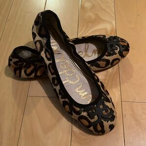 Sam Edelman leopard flats